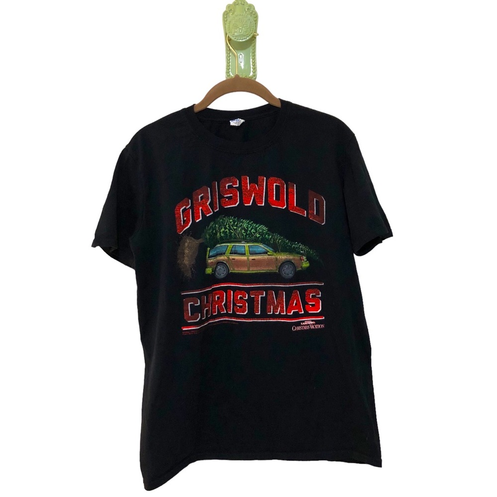 National Lampoon Graphic Tee Griswold Family Christmas Vacation Chevy Chase